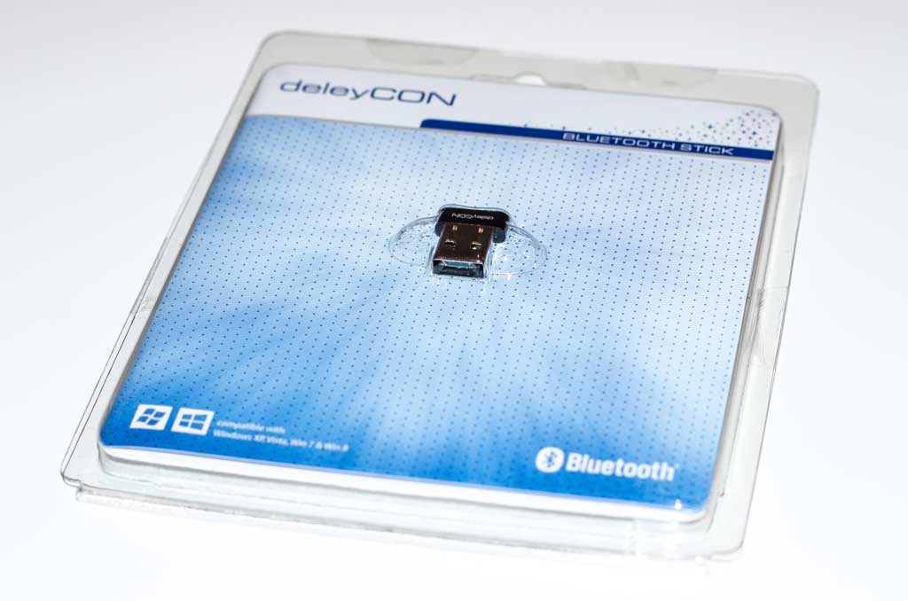 deleyCON USB Bluetooth Adapter Stick 